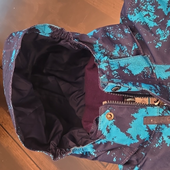 Columbia Kids Omni-Tech Blue Jacket | Small (8) | Shell Only - Picture 3 of 13